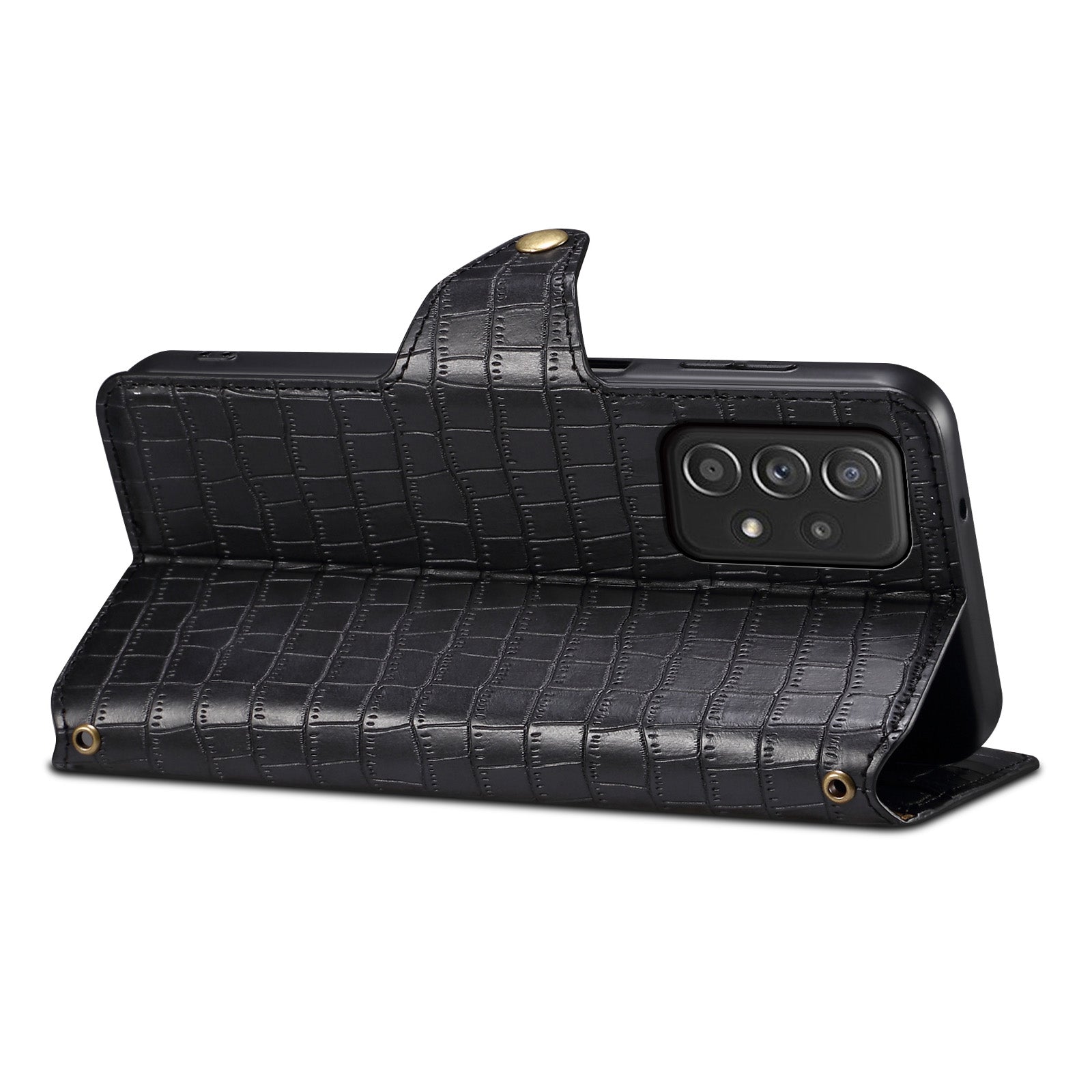 Wallet Phone Cover for Samsung Galaxy A52 4G / A52s 5G / A52 5G Leather Case with Stand Crocodile Texture Wallet Phone Cover for Samsung Galaxy A52 4G / A52s 5G / A52 5G Leather Case with Stand Crocodile Texture